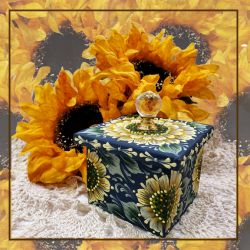 Sunny Sunflower Treasure Box